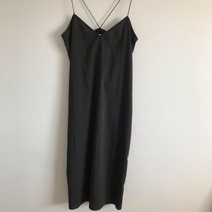 OAK + FORT midi slip dress